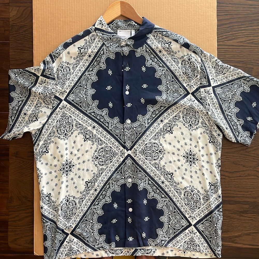 Asos bandana inspired shirt